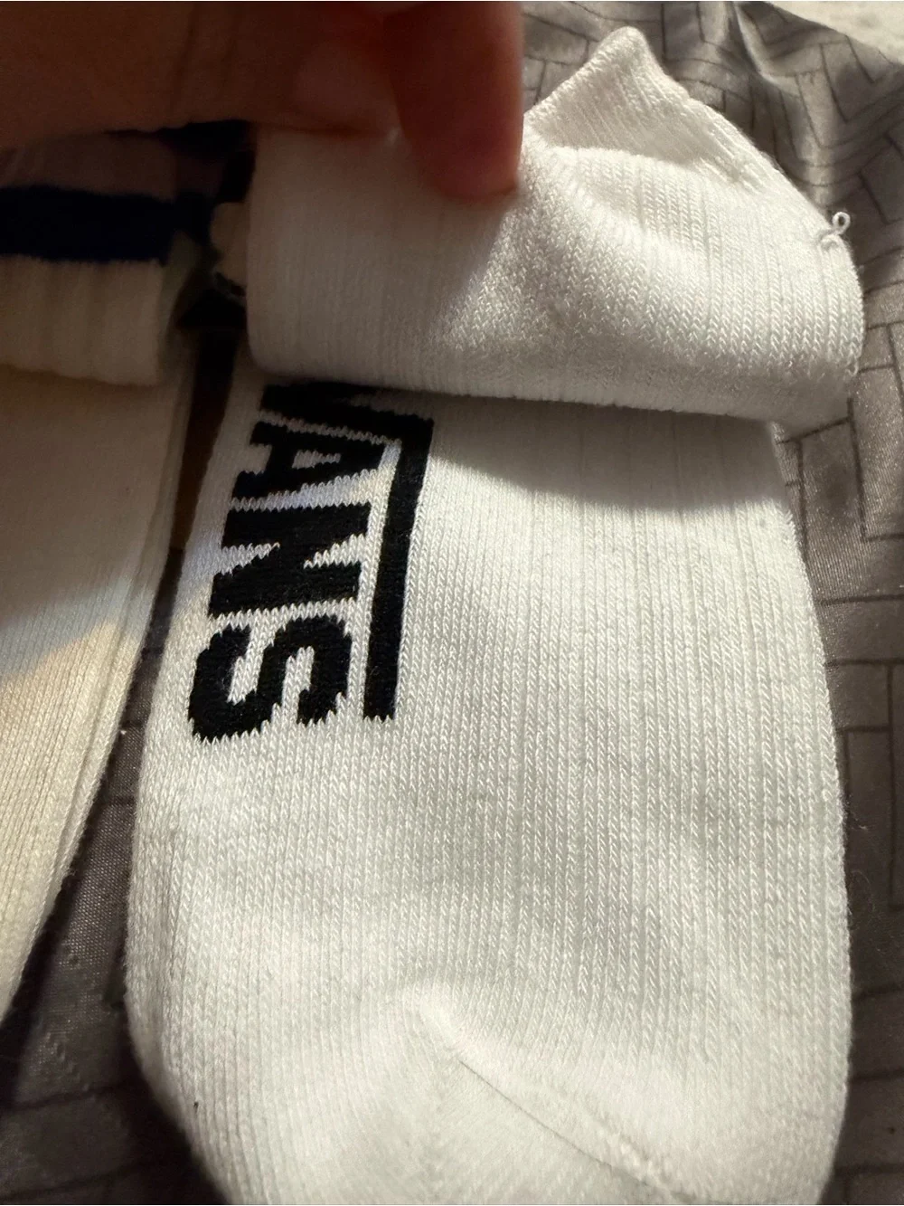 2-Teen /woman Vans White half Crew Socks 6.5-10 nwt